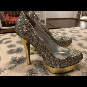 Sparkly heels